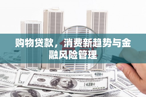 杭州购物贷款，消费新趋势与金融风险管理