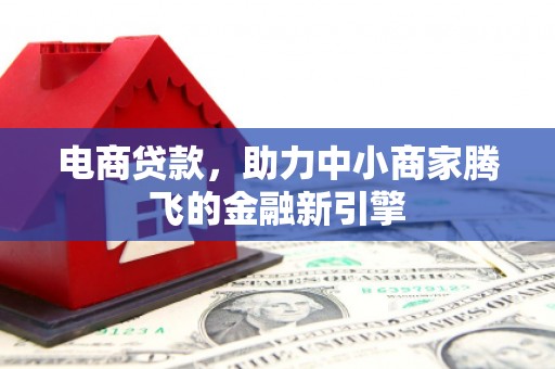 杭州电商贷款，助力中小商家腾飞的金融新引擎