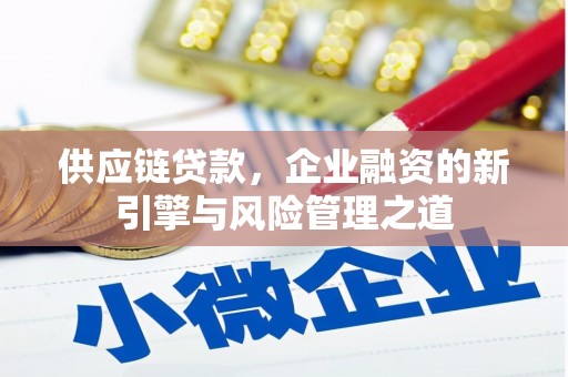 杭州供应链贷款，企业融资的新引擎与风险管理之道