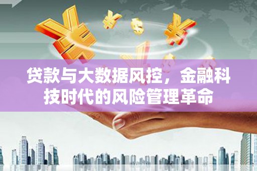 杭州贷款与大数据风控，金融科技时代的风险管理革命