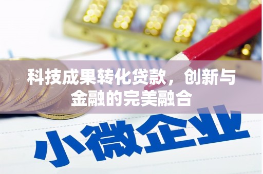 杭州科技成果转化贷款，创新与金融的完美融合