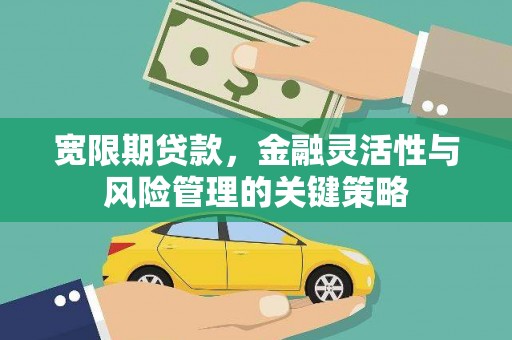 杭州宽限期贷款，金融灵活性与风险管理的关键策略
