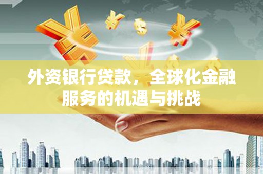 杭州外资银行贷款，全球化金融服务的机遇与挑战