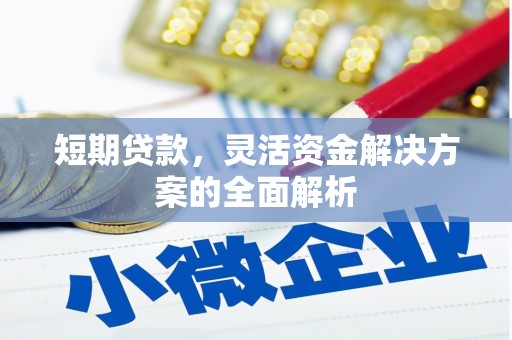 杭州短期贷款，灵活资金解决方案的全面解析
