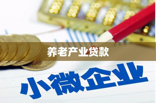 杭州养老产业贷款