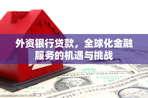 杭州外资银行贷款，全球化金融服务的机遇与挑战